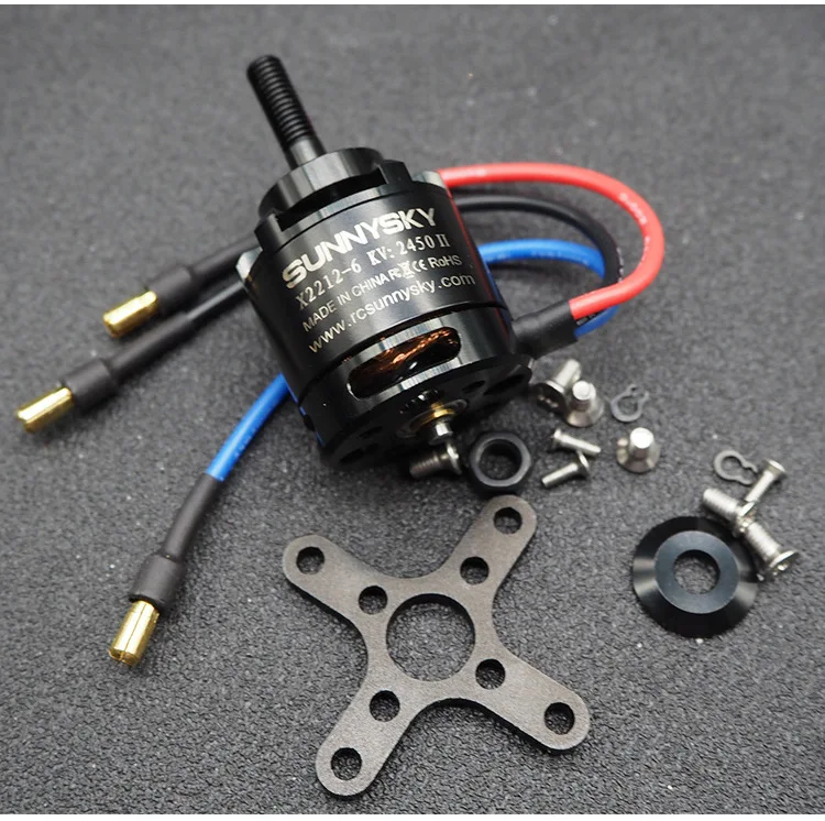 Sunnysky X2212 2450KV II бесщеточный двигатель подходит для самолета 1m-1 4 m как Su27 и 450 мм-550 мм