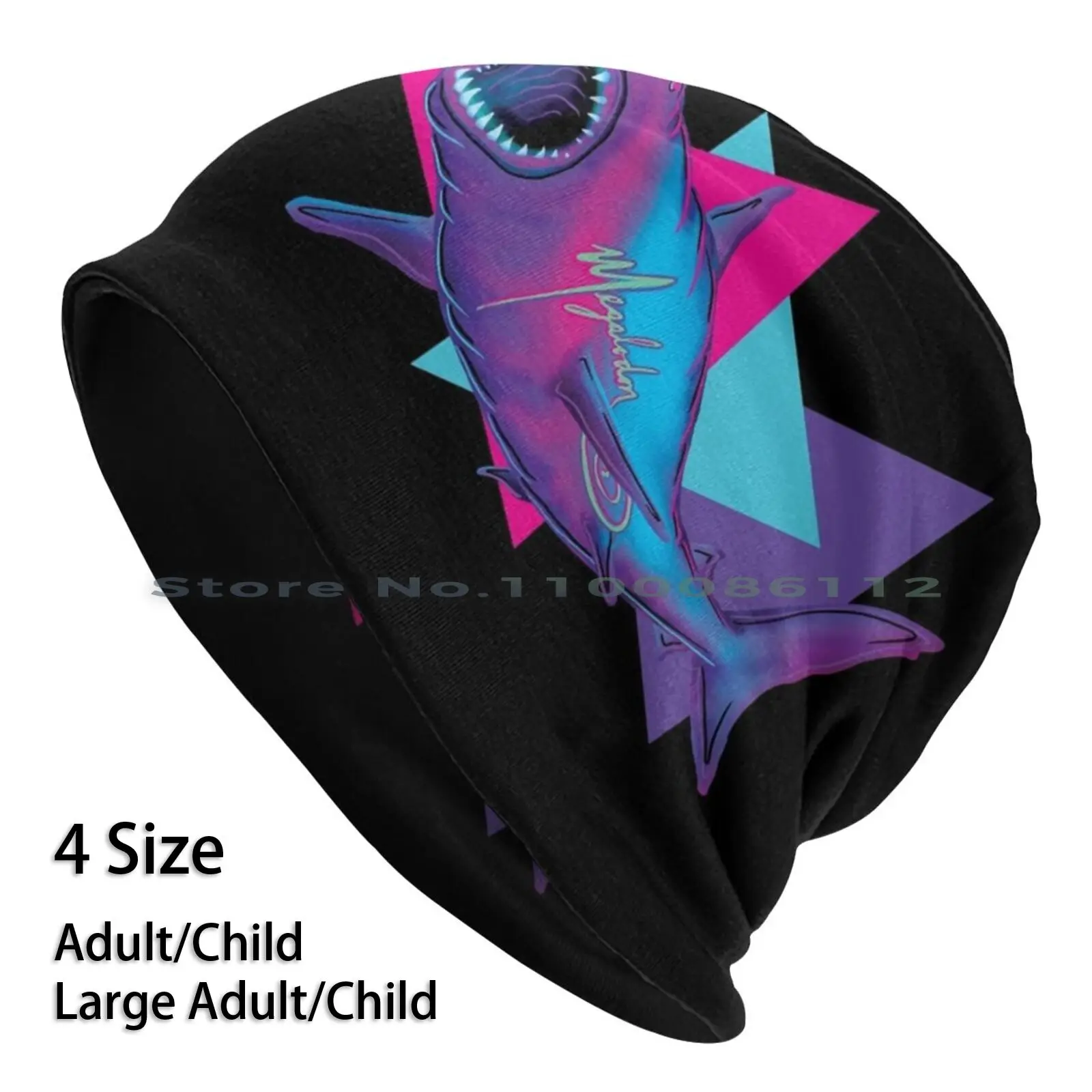 Megalodon Shark Retrowave Beanies Knit Hat Retrowave Synthwave Megalodon 80s Aesthetic Sea Creature Shark Tooth Fin Jaws Sea
Megalodon Shark Retrowave Beanies Knit Hat Retrowave Synthwave Megalodon 80s Aesthetic Sea Creature Shark Tooth Fin Jaws Sea