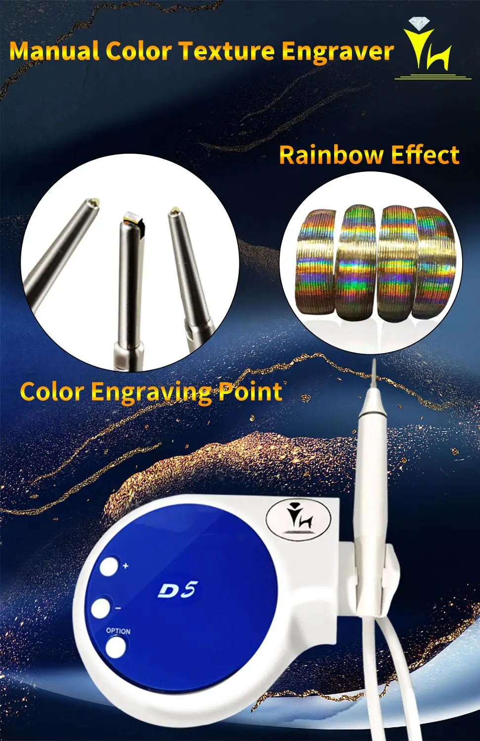 Manual Machine / Color Texturing Engraver 
Manual Machine / Color Texturing Engraver