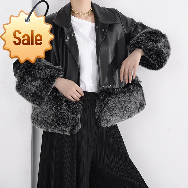 Black Coat Laides Short Winter Thickened Leather jacke Fashion Temperament Fur Coat Women 2020 Ladies Overcoat Multicolor
Black Coat Laides Short Winter Thickened Leather jacke Fashion Temperament Fur Coat Women 2020 Ladies Overcoat Multicolor