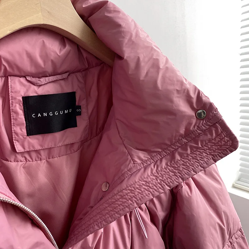 Winter 2020 White Goose Down Of The Thickened Medium And Long Style Casual Casual Zipper Coat Female Warm Down Jacket For Women
Winter 2020 White Goose Down Of The Thickened Medium And Long Style Casual Casual Zipper Coat Female Warm Down Jacket For Women
