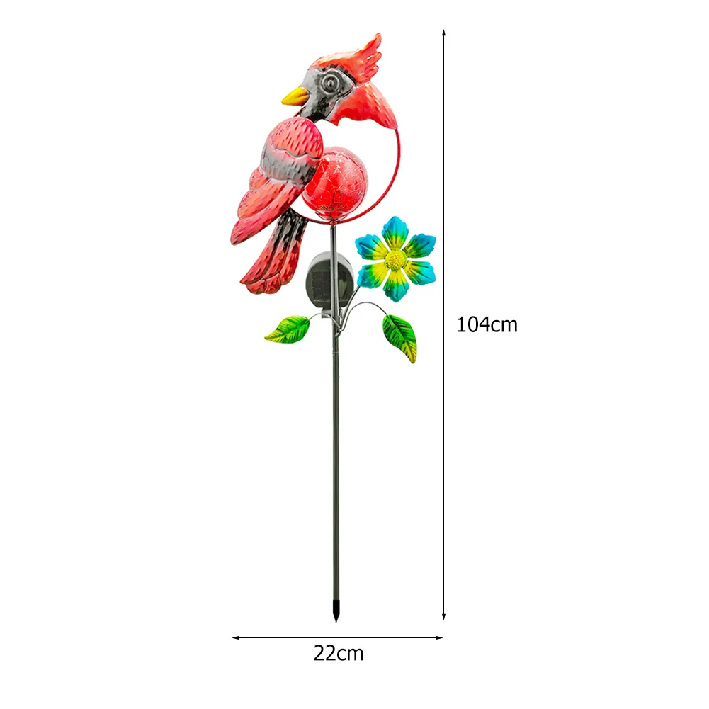 Red Bird Peacock Lawn Stakes Lamps LED Solar Light Garden Decoration Outdoor High Quality Bird Shape Solar Lamp For Yard Pathway
Red Bird Peacock Lawn Stakes Lamps LED Solar Light Garden Decoration Outdoor High Quality Bird Shape Solar Lamp For Yard Pathway