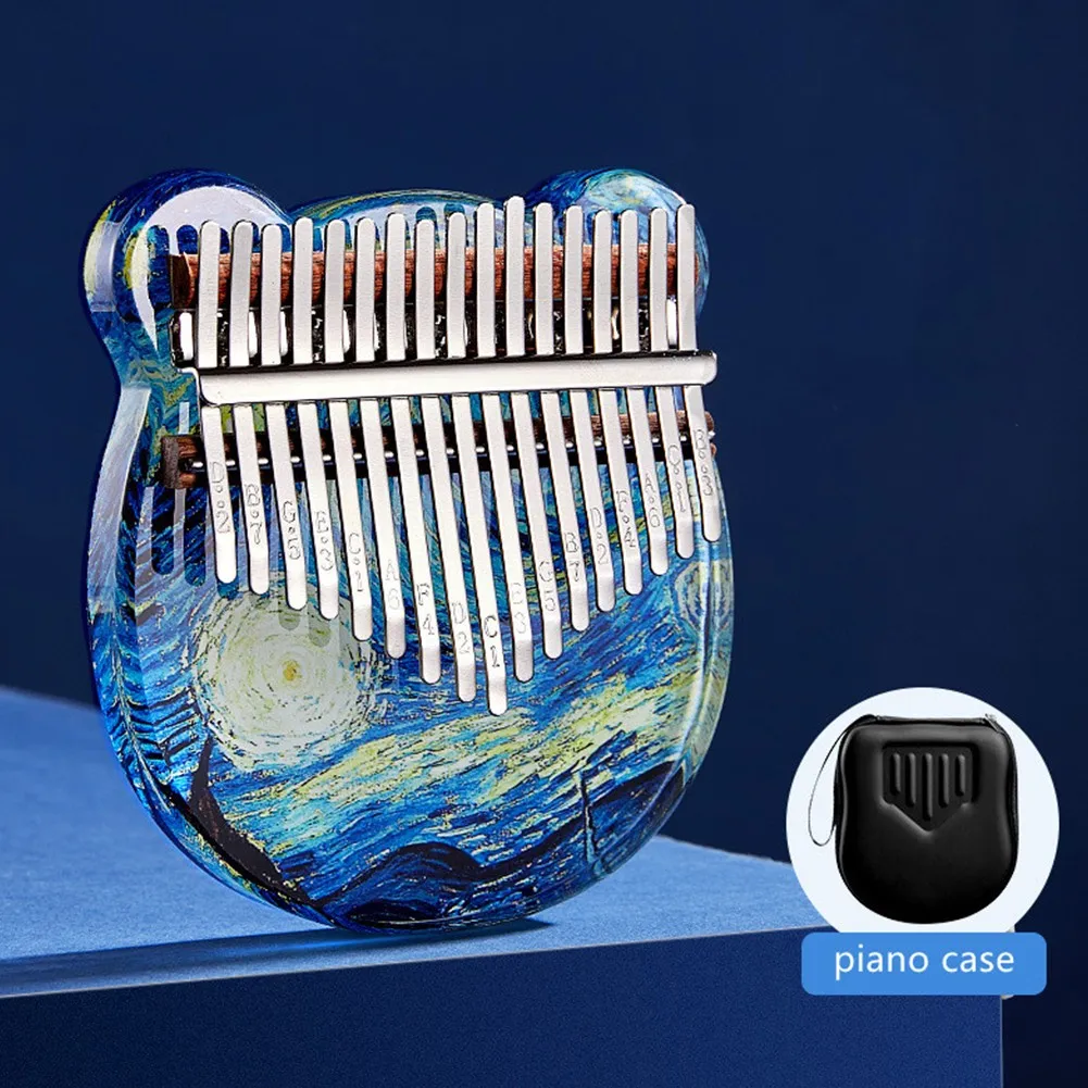 17 Keys Kalimba Wooden Thumb Piano With Bag Musical Instruments Solid Wood Ocean Whale Starry Kalimba
17 Keys Kalimba Wooden Thumb Piano With Bag Musical Instruments Solid Wood Ocean Whale Starry Kalimba