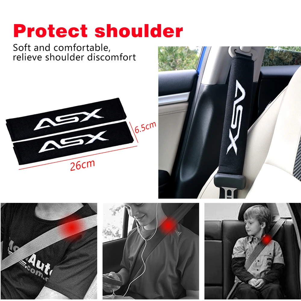 VEHICAR 2PCS Car Safety Seat Belt Pads Harness Safety Shoulder Strap Cushion Cover Shoulder Cover for mitsubishi ASX
VEHICAR 2PCS Car Safety Seat Belt Pads Harness Safety Shoulder Strap Cushion Cover Shoulder Cover for mitsubishi ASX