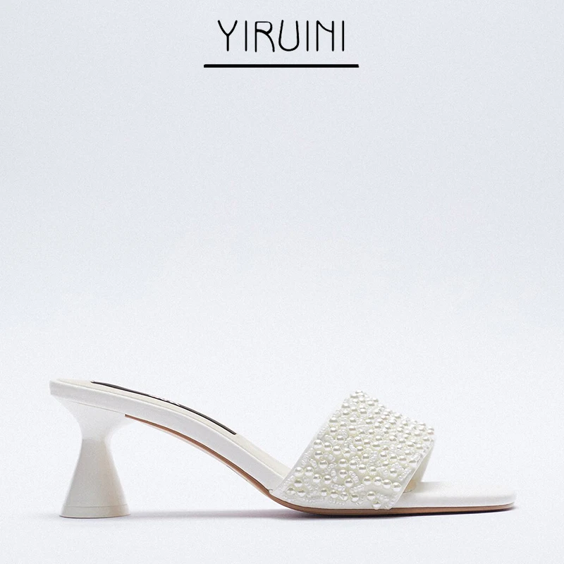 2021 ZA Summer New Style Women's Sandals Open Toe High Heel Women's Shoes With Pearl Sandals
2021 ZA Summer New Style Women's Sandals Open Toe High Heel Women's Shoes With Pearl Sandals