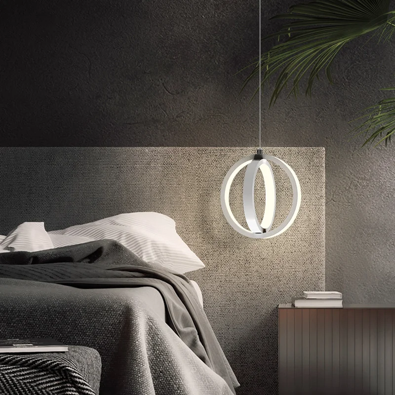 Black/Whtie Modern LED Chandelier living room lights For dining table Bar counter Ring chandelier lamp Height adjustable
Black/Whtie Modern LED Chandelier living room lights For dining table Bar counter Ring chandelier lamp Height adjustable