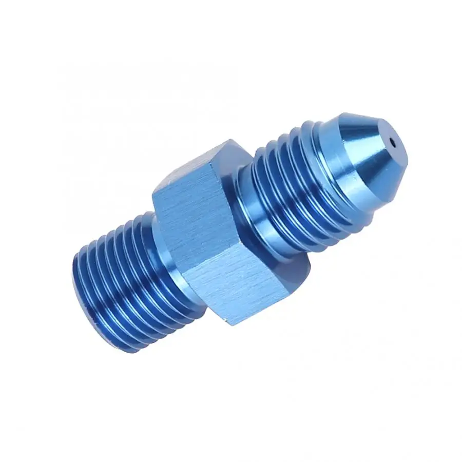 One-4 (4AN) to M11x1.0 1mm Restrictor Oil Feed Adapter Pluger for Garrett Turbo Oil Pressure Sensor Aluminium Blue Accessories
One-4 (4AN) to M11x1.0 1mm Restrictor Oil Feed Adapter Pluger for Garrett Turbo Oil Pressure Sensor Aluminium Blue Accessories