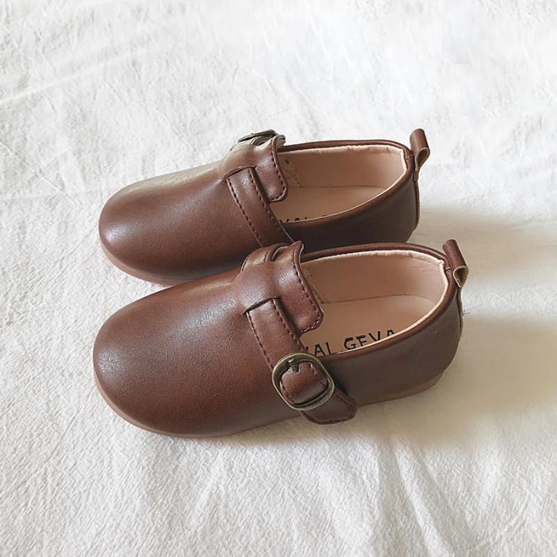 Baby Children Girls Garden Shoes Children's Flats Princess Round Head Bean-Bean Leather Cortex Waterproof Non-Slip Spring Autumn
Baby Children Girls Garden Shoes Children's Flats Princess Round Head Bean-Bean Leather Cortex Waterproof Non-Slip Spring Autumn