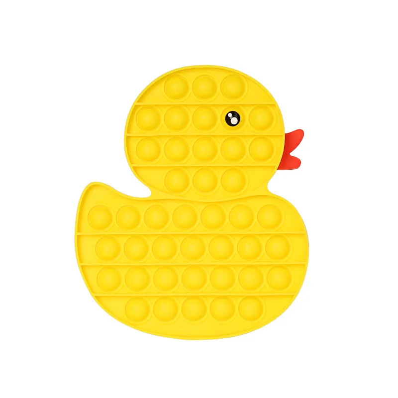 Yellow Duck Animal Funny Fidget Toy Push Bubble Stress Sensory Toy Relief Anti-stress Simple Hand Game Toys for Children Adult
Yellow Duck Animal Funny Fidget Toy Push Bubble Stress Sensory Toy Relief Anti-stress Simple Hand Game Toys for Children Adult