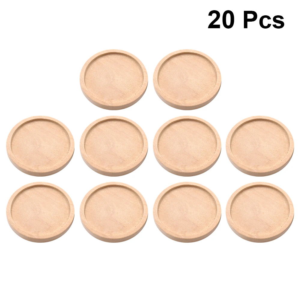 20/40/50pcs Wood Round Trays Retro Pendant Base Badge Breastpin Lapel Pin Base Jewelry Crafts Making Accessories
20/40/50pcs Wood Round Trays Retro Pendant Base Badge Breastpin Lapel Pin Base Jewelry Crafts Making Accessories
