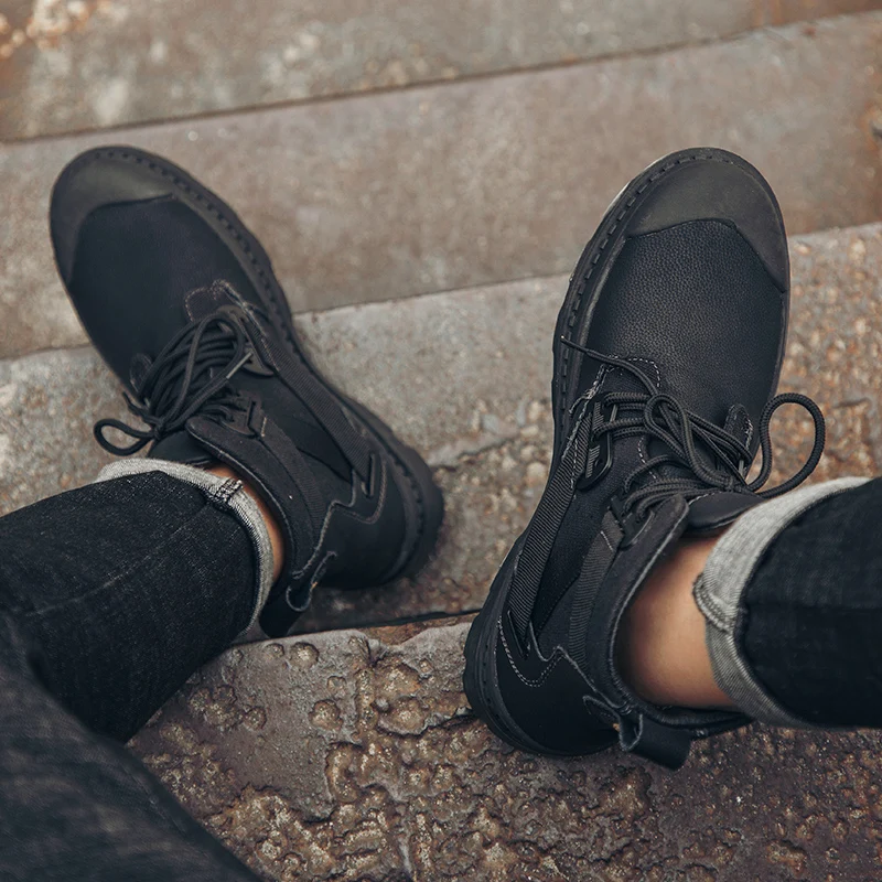 Casual Boots Men Men Casual Boots Outdoor Footwear Shoes Man Fashion Men's Leather Causal For Black Shoe Male Sneaker Mens
Casual Boots Men Men Casual Boots Outdoor Footwear Shoes Man Fashion Men's Leather Causal For Black Shoe Male Sneaker Mens