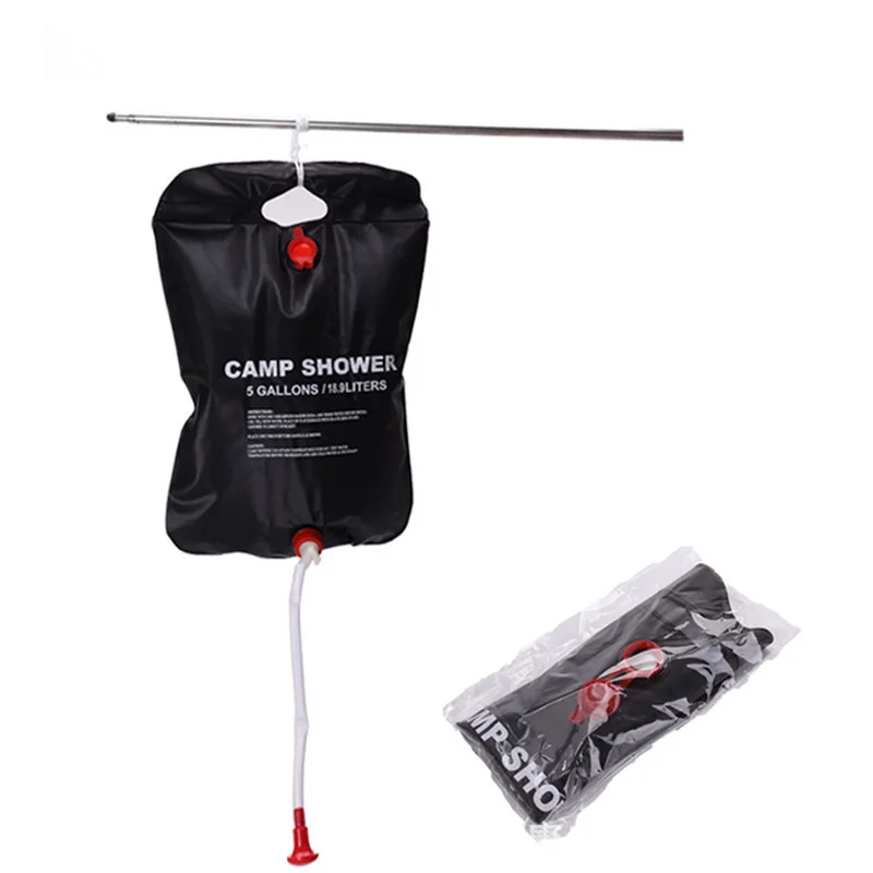 20L Foldable Outdoor Shower Bag Solar Energy Heated PVC Water Bag Camping Travel Hiking Tool Climbing Picnic Water Storage 
20L Foldable Outdoor Shower Bag Solar Energy Heated PVC Water Bag Camping Travel Hiking Tool Climbing Picnic Water Storage