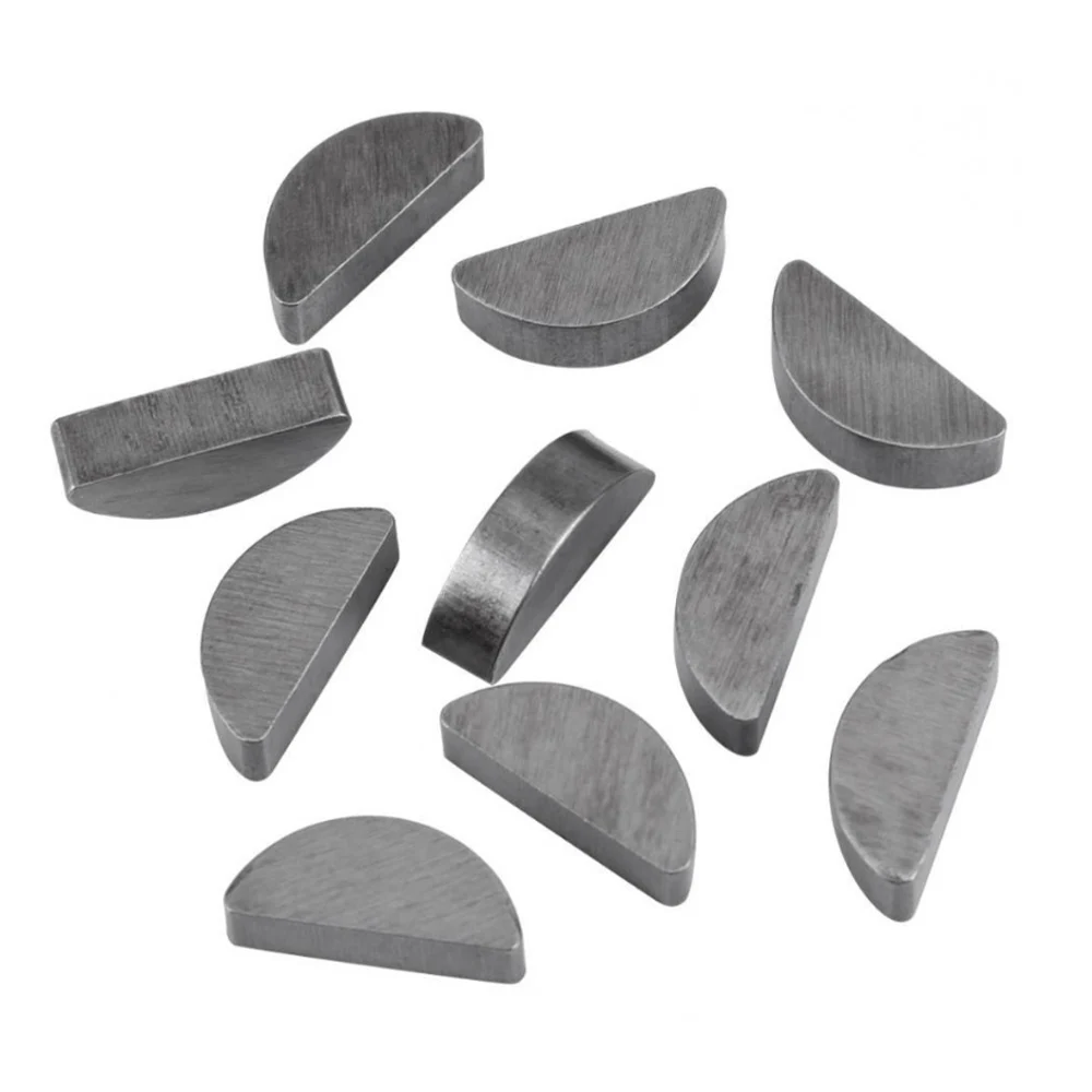 80PCS 8Size Stainless Steel Woodruff Key Assortment Set Metric Half Moon Shaft Drive Fasteners for Mechanical Industry 
80PCS 8Size Stainless Steel Woodruff Key Assortment Set Metric Half Moon Shaft Drive Fasteners for Mechanical Industry