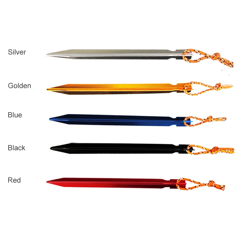 10 PCS Tent Stakes with Rope Tent Accessories Camping Equipment Outdoor Travel 18cm Tent Pegs Nail
10 PCS Tent Stakes with Rope Tent Accessories Camping Equipment Outdoor Travel 18cm Tent Pegs Nail