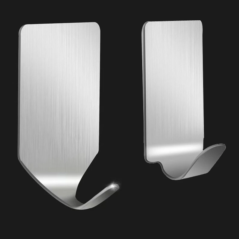 304 Stainless Steel Sticky Hook Seamless Super Glue Kitchen Bathroom Dormitory Wall Door Key Hook 5 packs.
304 Stainless Steel Sticky Hook Seamless Super Glue Kitchen Bathroom Dormitory Wall Door Key Hook 5 packs.
