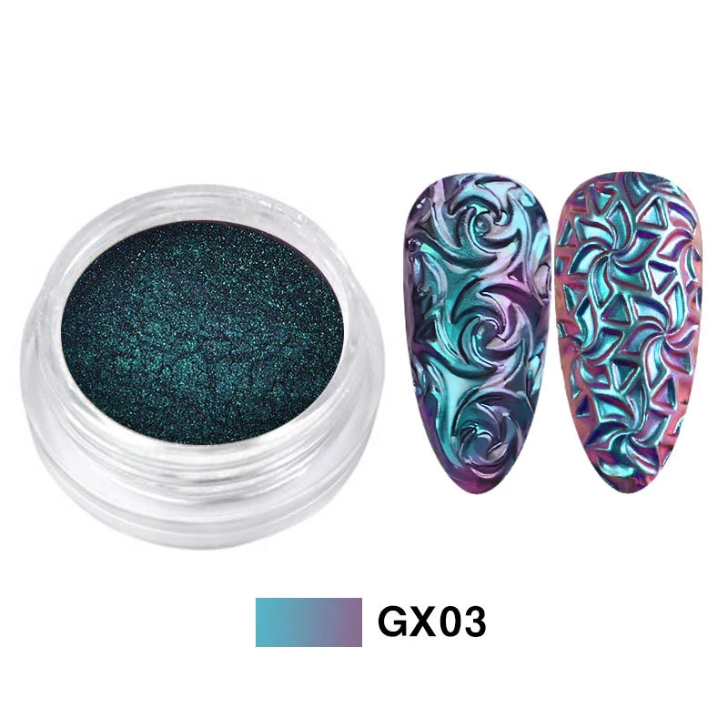 Embossed Nails Glitter Powder Phototherapy Manicure Carving Powder Metallic Effect DIY Decorations Nail Art Embossed Powder
Embossed Nails Glitter Powder Phototherapy Manicure Carving Powder Metallic Effect DIY Decorations Nail Art Embossed Powder
