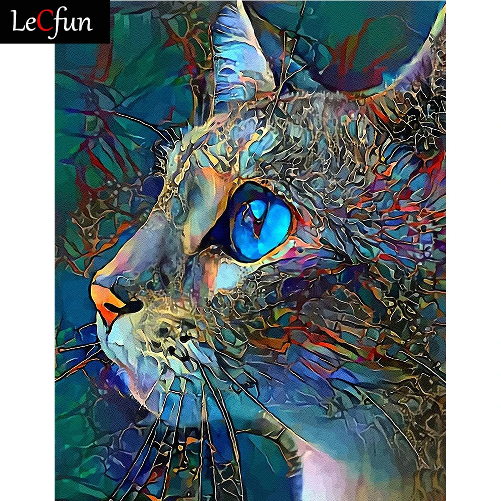 Набор для алмазной живописи LeCfun, изящная мозаика в виде кошки, квадратные и круглые стразы, домашнее украшение для стен
Набор для алмазной живописи LeCfun, изящная мозаика в виде кошки, квадратные и круглые стразы, домашнее украшение для стен