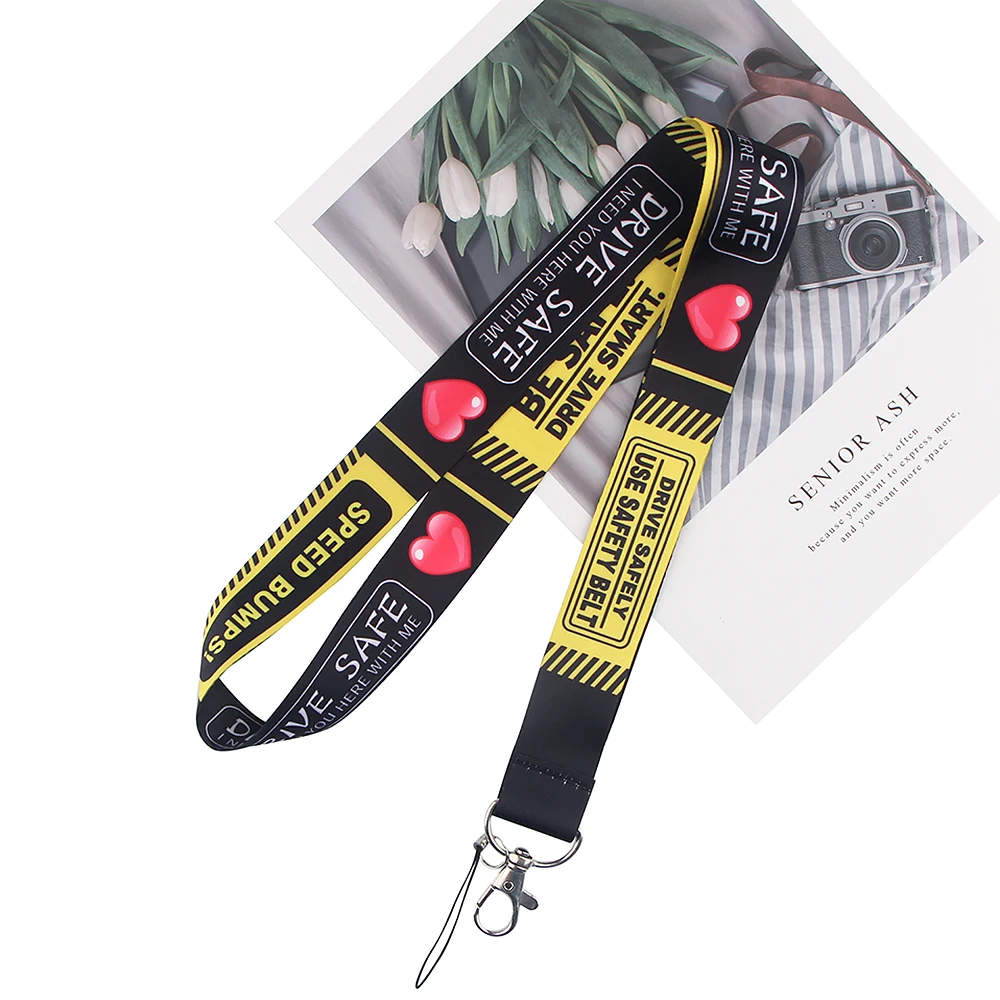 FD0305 Drive Safely Lanyard For Keys Mobile Phone Hang Rope Keycord USB ID Card Badge Holder Keychain DIY Lanyards
FD0305 Drive Safely Lanyard For Keys Mobile Phone Hang Rope Keycord USB ID Card Badge Holder Keychain DIY Lanyards