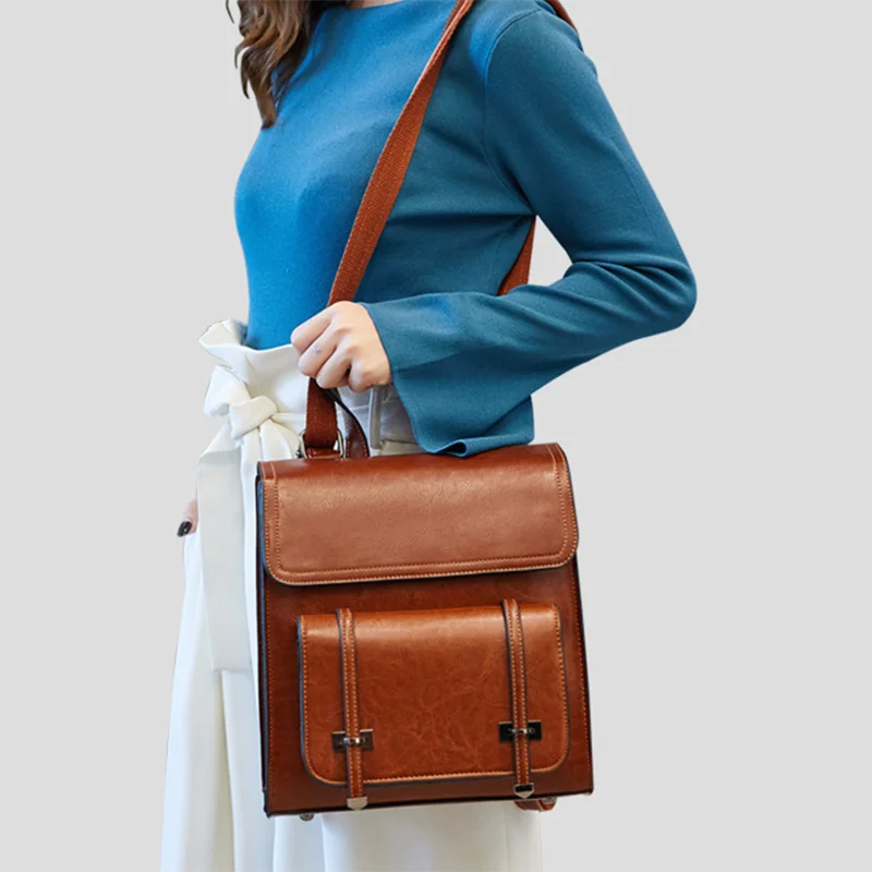 WILIAMGA High Quality Backpack Women Genuine Leather New School Bags For Teenagers Student Shoulder Bags Designer Backpack
WILIAMGA High Quality Backpack Women Genuine Leather New School Bags For Teenagers Student Shoulder Bags Designer Backpack