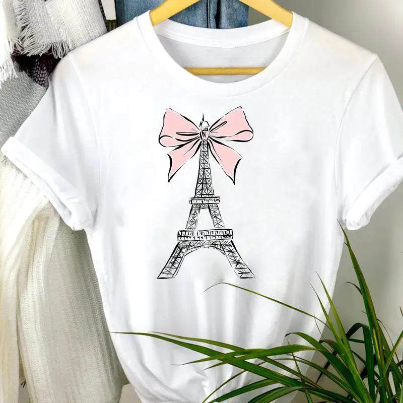 Women Clothes Cartoon Bow Travel Vacation 90s Beach Summer Print Fashion Short Sleeve Tshirt Female Tee Top Graphic T-shirt
Women Clothes Cartoon Bow Travel Vacation 90s Beach Summer Print Fashion Short Sleeve Tshirt Female Tee Top Graphic T-shirt