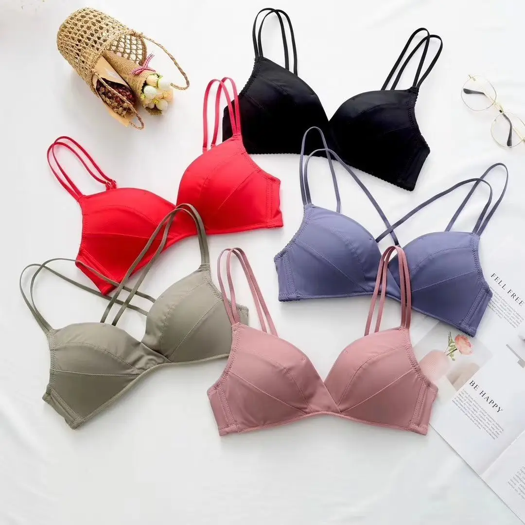 Japanese Girl's Simple Underwear No Steel Ring Small Breast Gather And Receive Breast Milk Adjustable Beauty Back Student Bar
Japanese Girl's Simple Underwear No Steel Ring Small Breast Gather And Receive Breast Milk Adjustable Beauty Back Student Bar
