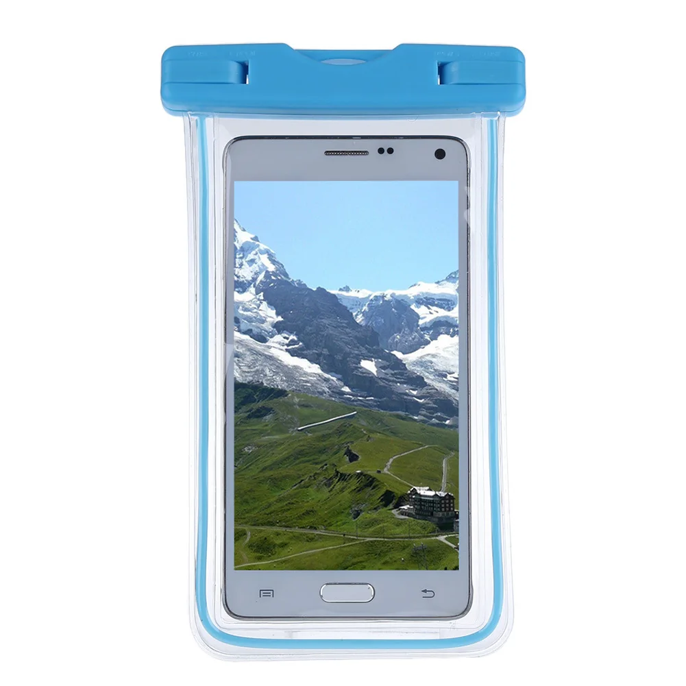 Touch Screen Phone Waterproof Bag Case Transparent Universal Size For Mobil Phone Full View 107mm*196mm
Touch Screen Phone Waterproof Bag Case Transparent Universal Size For Mobil Phone Full View 107mm*196mm