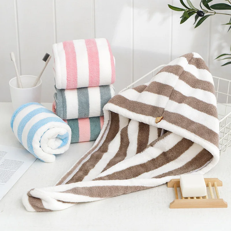 Girl's Hair Drying Hat Quick-dry Hair Towel Cap Hat Bath Hat Microfiber Solid Towel Cap Super Absorption Turban Hair Dry Cap
Girl's Hair Drying Hat Quick-dry Hair Towel Cap Hat Bath Hat Microfiber Solid Towel Cap Super Absorption Turban Hair Dry Cap