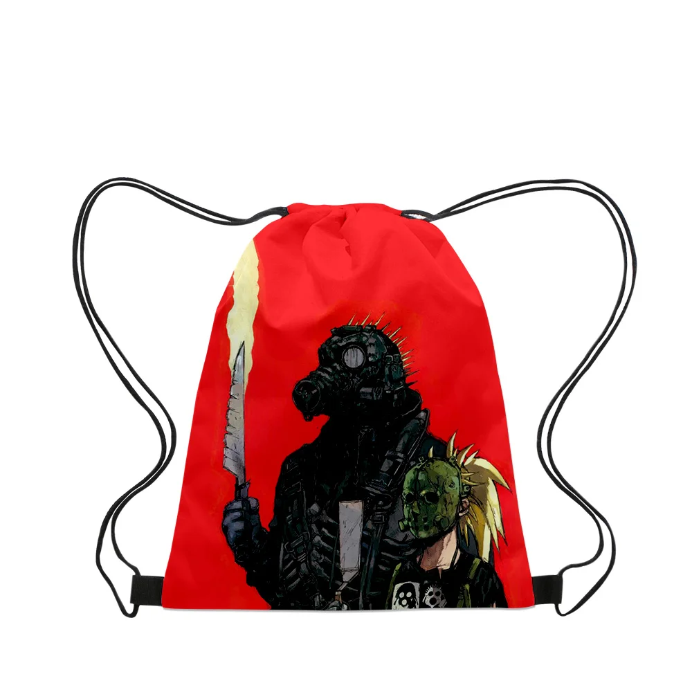 Dorohedoro Sports leisure men's and women's shoulder closure simple drawstring bag
Dorohedoro Sports leisure men's and women's shoulder closure simple drawstring bag