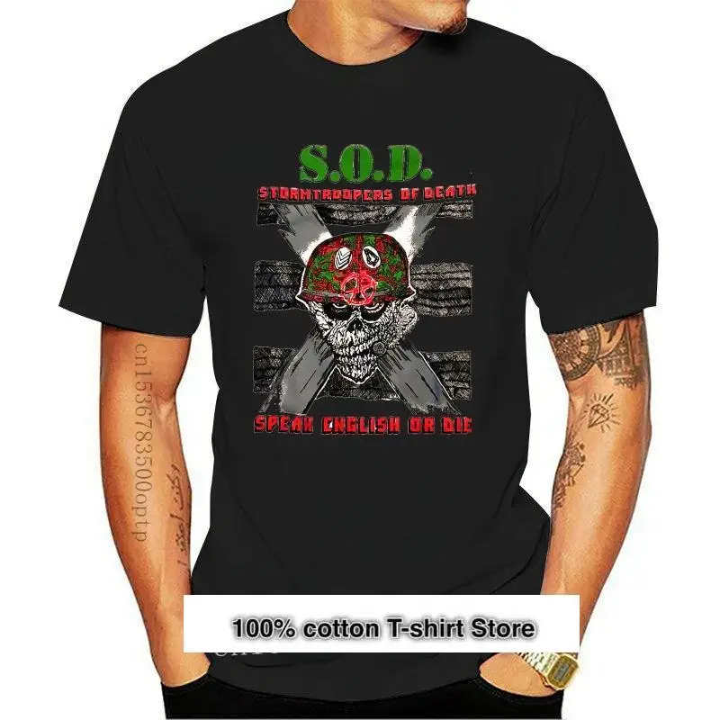 Nuevo VINTAGE S.o.d. Camiseta de Stormtroopers Of Death speak inglés o die 85 2021
Nuevo VINTAGE S.o.d. Camiseta de Stormtroopers Of Death speak inglés o die 85 2021
