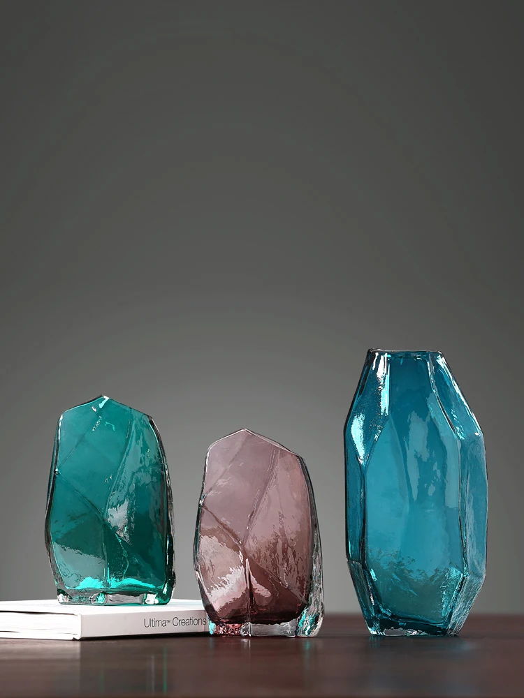 Nordic Design Geometry Multicolored Diamond Glass Vase Artificial Blow Art Flower Pot Jarrones Cristal Home Decoration
Nordic Design Geometry Multicolored Diamond Glass Vase Artificial Blow Art Flower Pot Jarrones Cristal Home Decoration