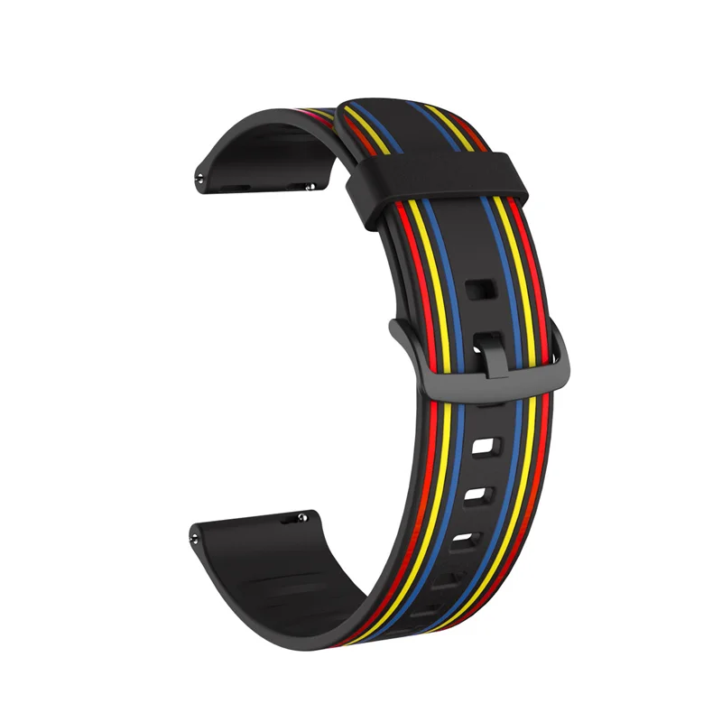 Silicone strap For Samsung Galaxy watch 4 Classic/Active 2/46mm/42mm Gear S3 Twill bracelet For Huawei GT/2/2e/Pro band 20/22mm
Silicone strap For Samsung Galaxy watch 4 Classic/Active 2/46mm/42mm Gear S3 Twill bracelet For Huawei GT/2/2e/Pro band 20/22mm
