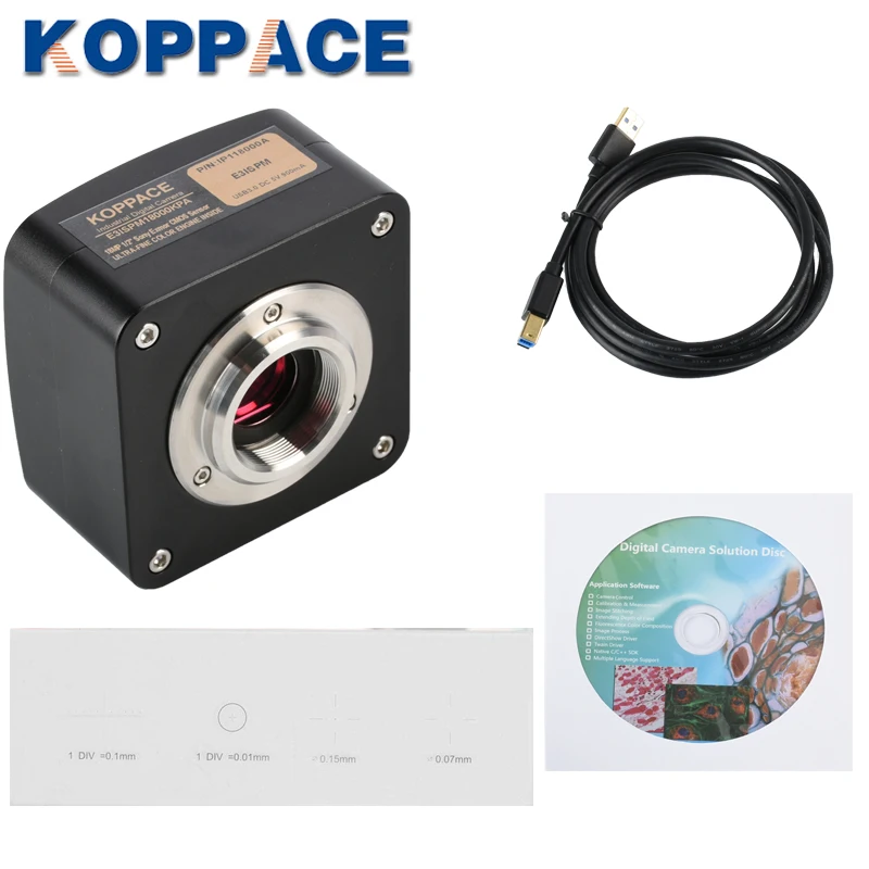 KOPPACE 18 миллионов Пиксели промышленный микроскоп Камера USB3.0 обеспечивают изображение измерительным программным обеспечением Поддержка изо...
KOPPACE 18 миллионов Пиксели промышленный микроскоп Камера USB3.0 обеспечивают изображение измерительным программным обеспечением Поддержка изо...