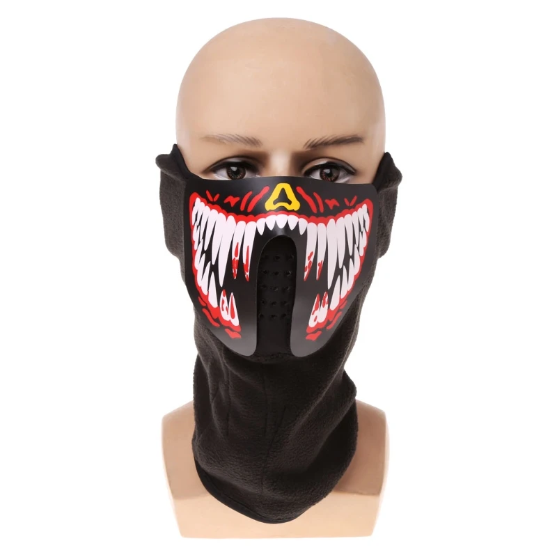 2020 New Super Cool Led Mask Luminous Skull Mask Maske Masque Horreur Halloween Decoration Craft Supplies
2020 New Super Cool Led Mask Luminous Skull Mask Maske Masque Horreur Halloween Decoration Craft Supplies