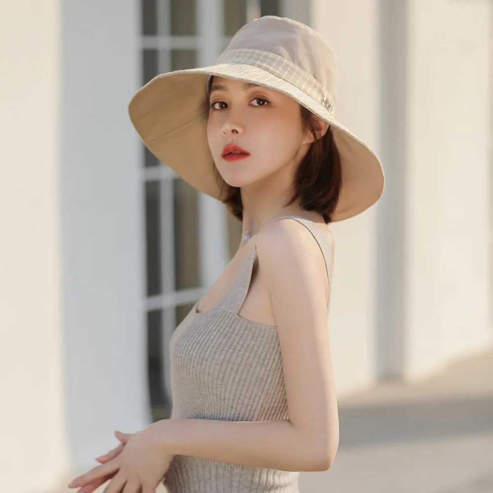 2021 Simple Lattice Big Brim Fisherman Hat V Standard Sun Hat Ins Four Seasons Fashion Sun Hat Seaside Vacation
2021 Simple Lattice Big Brim Fisherman Hat V Standard Sun Hat Ins Four Seasons Fashion Sun Hat Seaside Vacation