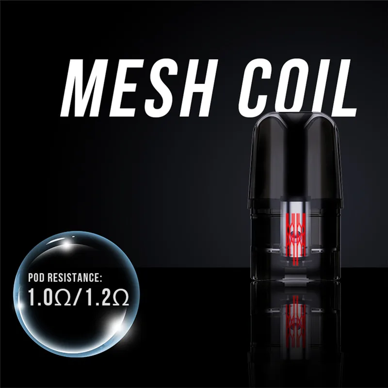 Authentic Advken Empty Can Hold 2.5ml Refillable Cartridge Mesh Coil for Potento Pod X Kit Electronic Cigarette
Authentic Advken Empty Can Hold 2.5ml Refillable Cartridge Mesh Coil for Potento Pod X Kit Electronic Cigarette