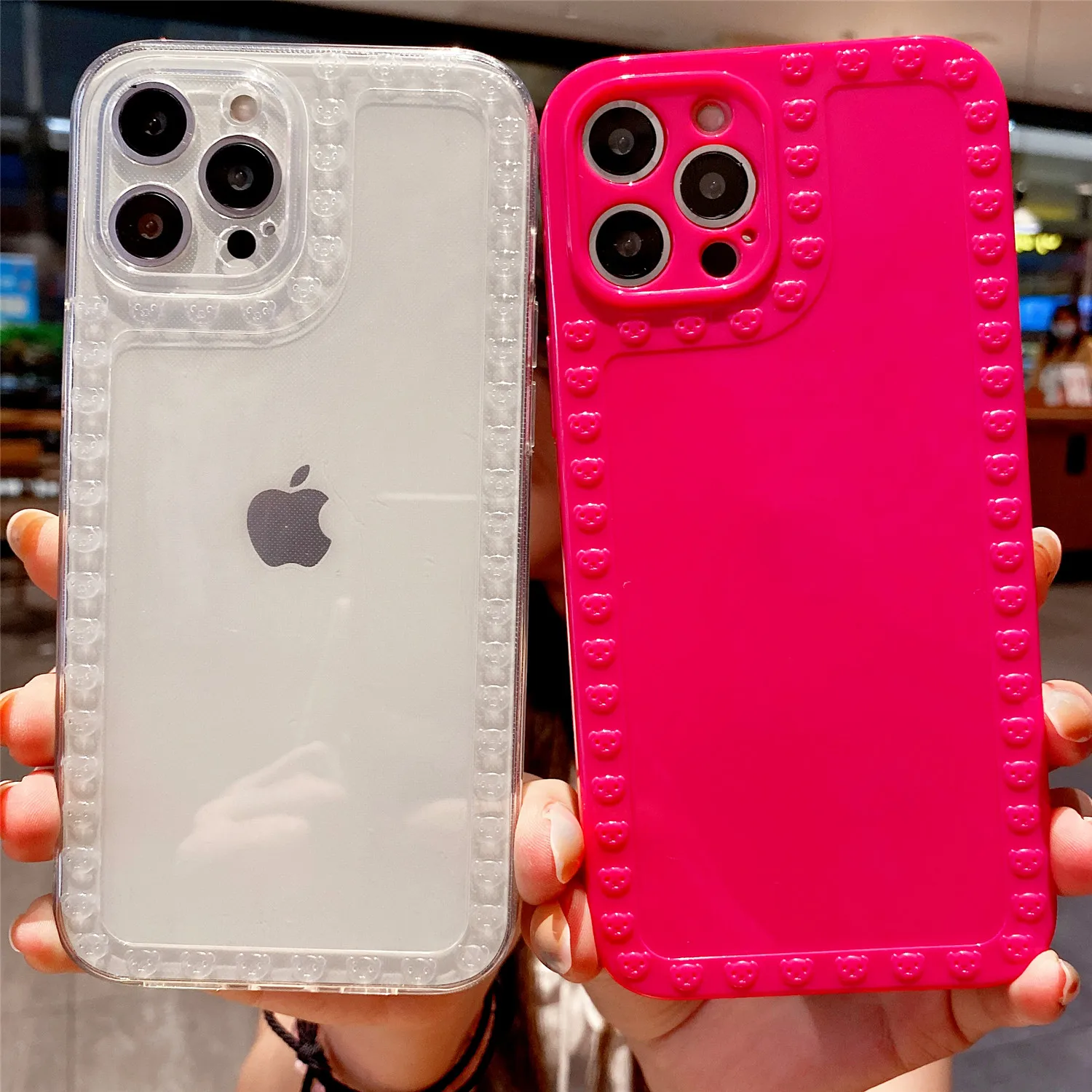 moskado TPU Candy Color Bear Phone Case for iphone 11 12 Pro Max X XS Max XR 7 8 Plus Dust-proof Mobile Phone Protective Shell
moskado TPU Candy Color Bear Phone Case for iphone 11 12 Pro Max X XS Max XR 7 8 Plus Dust-proof Mobile Phone Protective Shell