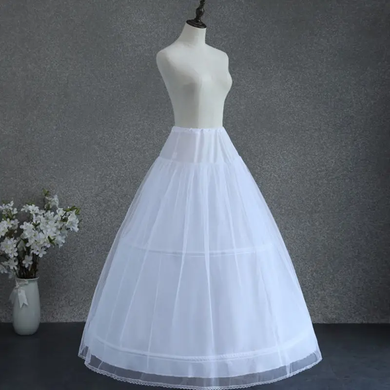 Women White Wedding Petticoat 2 Hoop Double Layer Bridal Crinolines with Tulle Netting Underskirt Half Slips for Ball Gown Dress
Women White Wedding Petticoat 2 Hoop Double Layer Bridal Crinolines with Tulle Netting Underskirt Half Slips for Ball Gown Dress