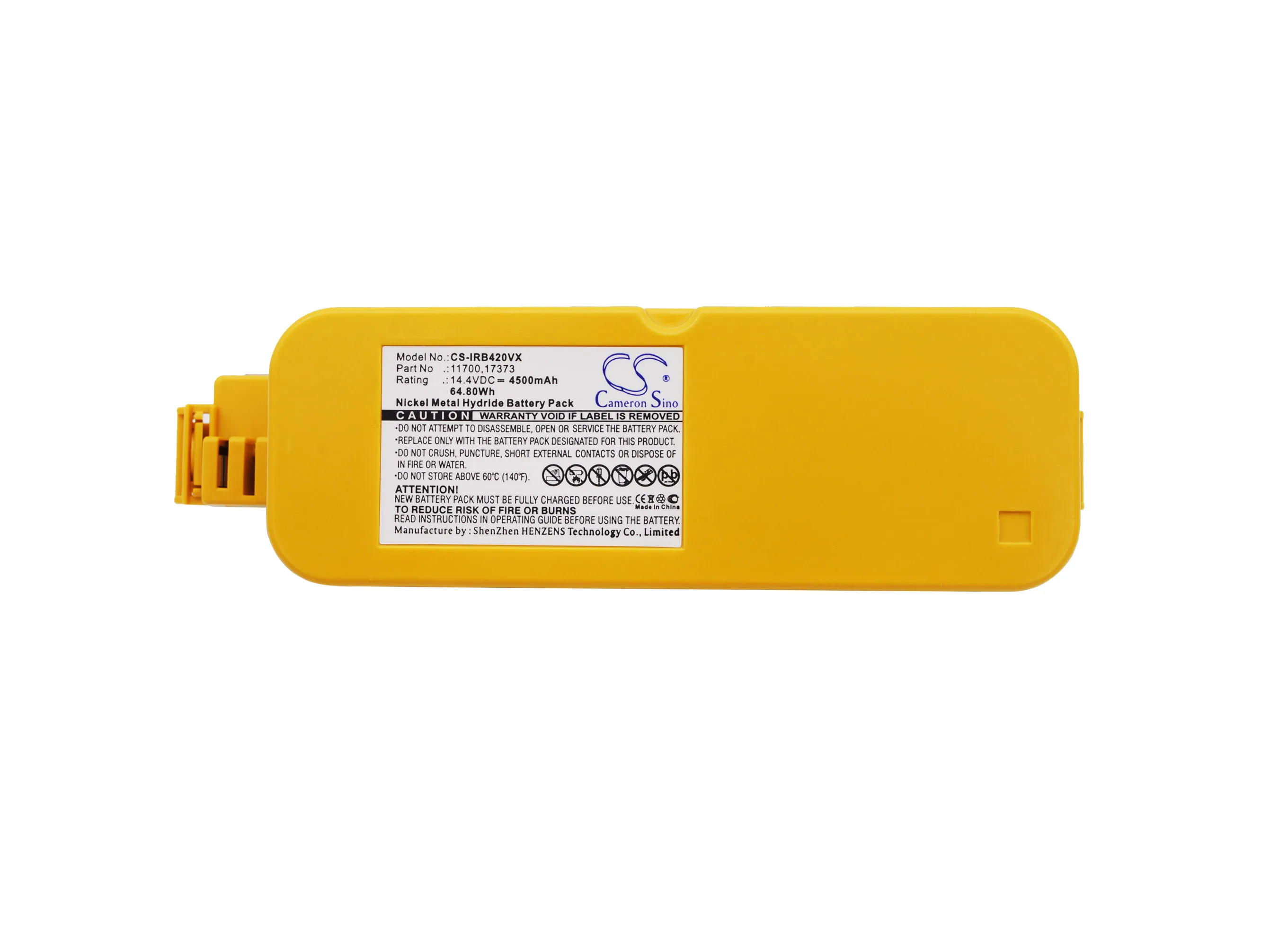 Cameron Sino 11700 17373 Battery for Cleanfriend M488 iRobot Roomba 400 Roomba 4000 Roomba 4905 APS 4905 Create Dirt Dog
Cameron Sino 11700 17373 Battery for Cleanfriend M488 iRobot Roomba 400 Roomba 4000 Roomba 4905 APS 4905 Create Dirt Dog
