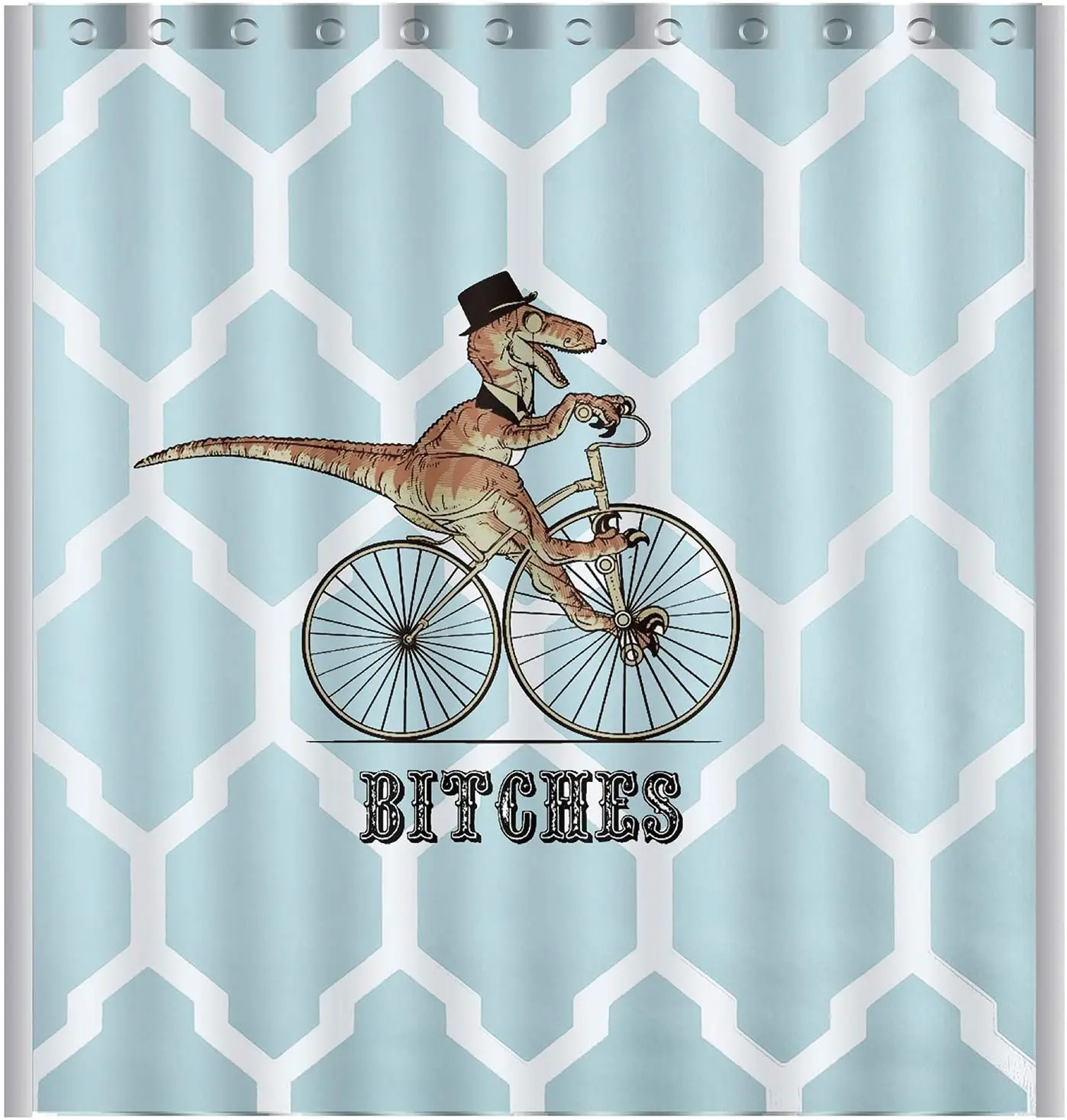 Водонепроницаемая занавеска для душа с геометрическим рисунком, 71x71 дюймов 
Водонепроницаемая занавеска для душа с геометрическим рисунком, 71x71 дюймов