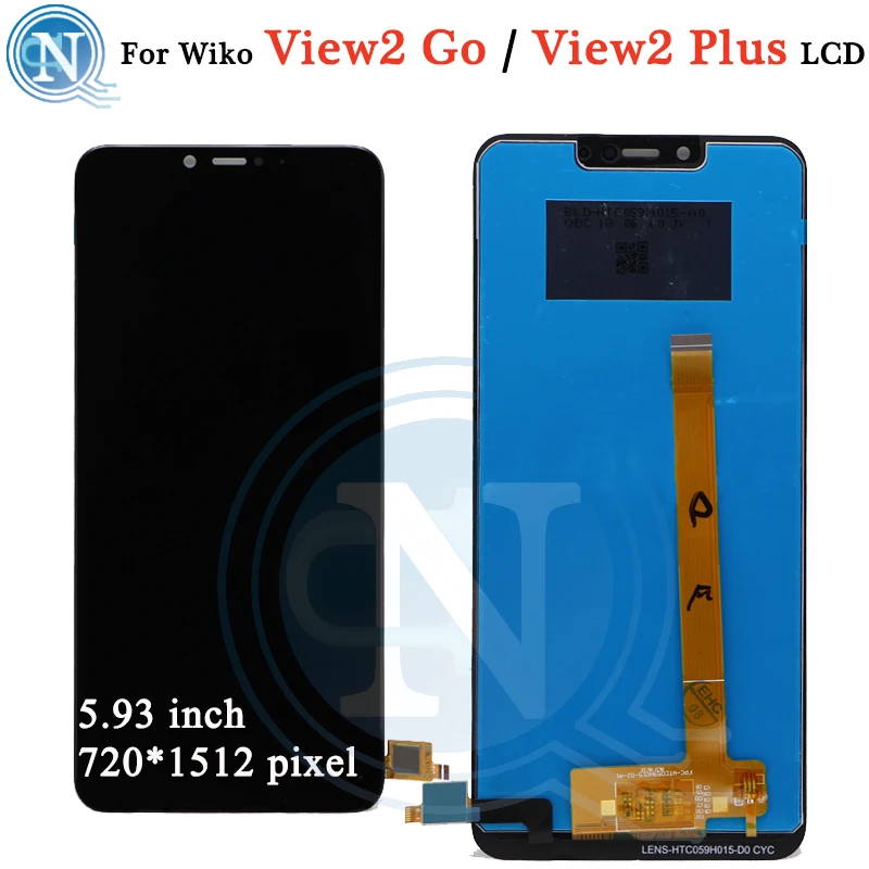 Оригинальный Для Wiko view2 Go дигитайзер для телефона запчасти wiko View 2 plus сенсорный