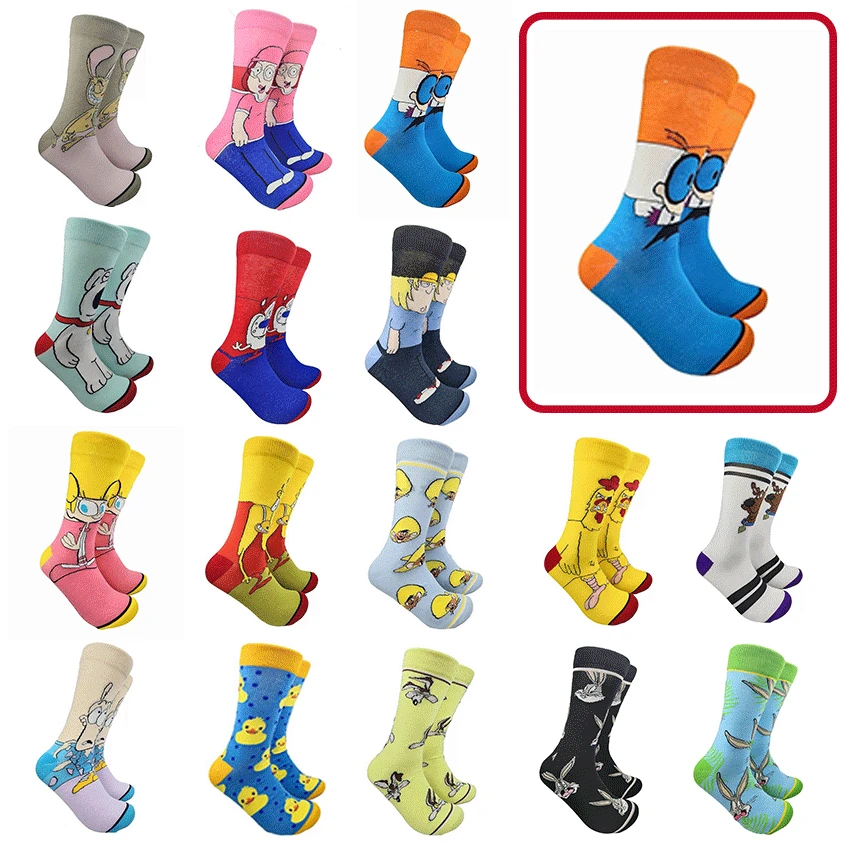 1 pair of popula fashion funny men and women's personality anime socks cartoon fashion skarpety high quality sewing pattern
1 pair of popula fashion funny men and women's personality anime socks cartoon fashion skarpety high quality sewing pattern