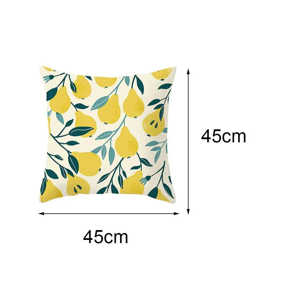 45*45cm Small Summer Fruit Pillowcase Home Sofa Cushion Pillow Cushion Cover Home Decoration
45*45cm Small Summer Fruit Pillowcase Home Sofa Cushion Pillow Cushion Cover Home Decoration