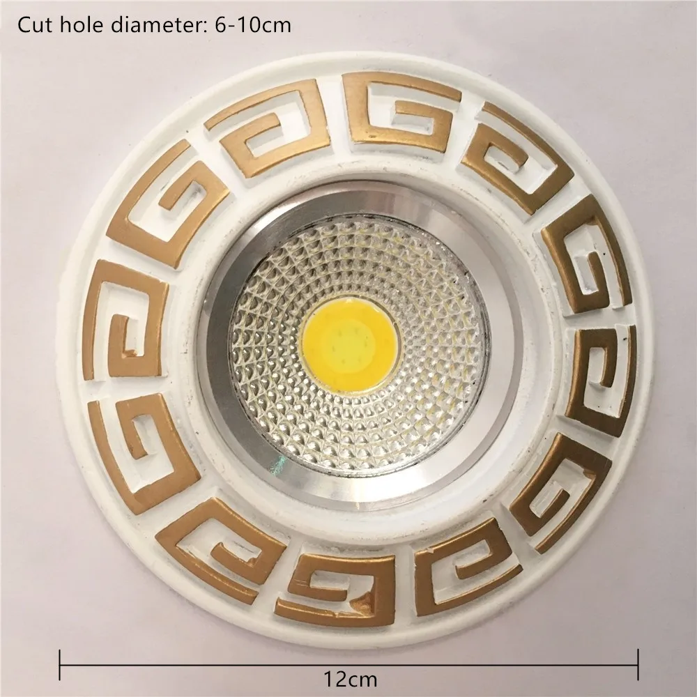 Retro Ceiling Light Recessed 3W LED AC90-260V Resin Material Ceiling Lighting for Living room Bedroom Kitchen 3000K/5000K Type H
Retro Ceiling Light Recessed 3W LED AC90-260V Resin Material Ceiling Lighting for Living room Bedroom Kitchen 3000K/5000K Type H