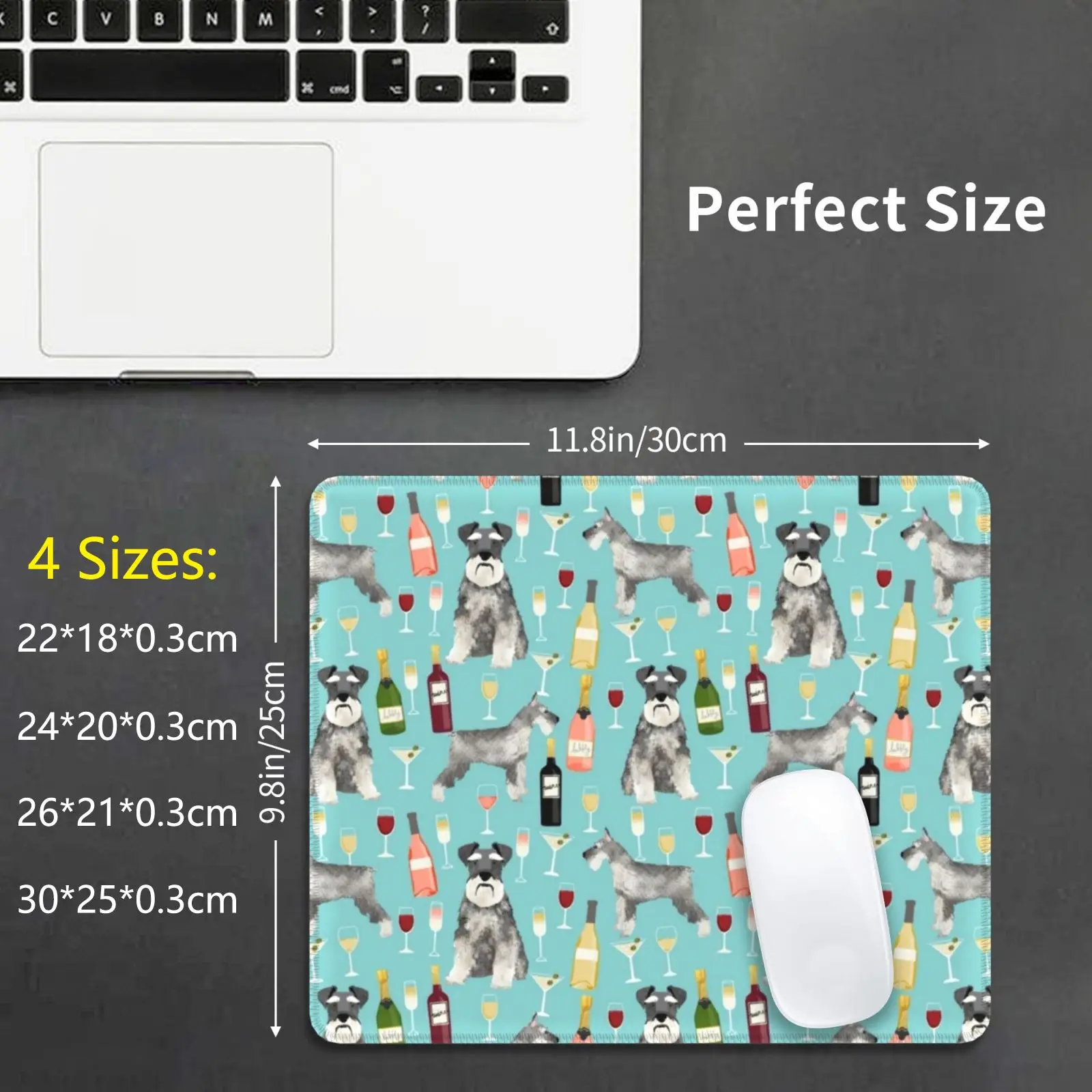 Schnauzer Dog Breed Wine Champagne Cocktails Cute Gifts For Dog Lover Mouse Pad DIY Print Schnauzer Dog
Schnauzer Dog Breed Wine Champagne Cocktails Cute Gifts For Dog Lover Mouse Pad DIY Print Schnauzer Dog