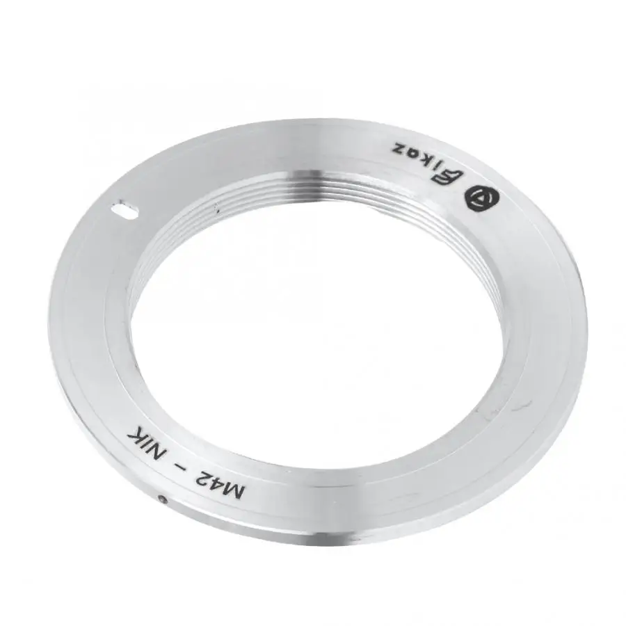 lens adapter Fikaz M42-NIK Aluminium Alloy Lens Mounting Adapter Ring for M42 Mount Lens to for Nikon D3000/D300s/D3100/D3200
lens adapter Fikaz M42-NIK Aluminium Alloy Lens Mounting Adapter Ring for M42 Mount Lens to for Nikon D3000/D300s/D3100/D3200