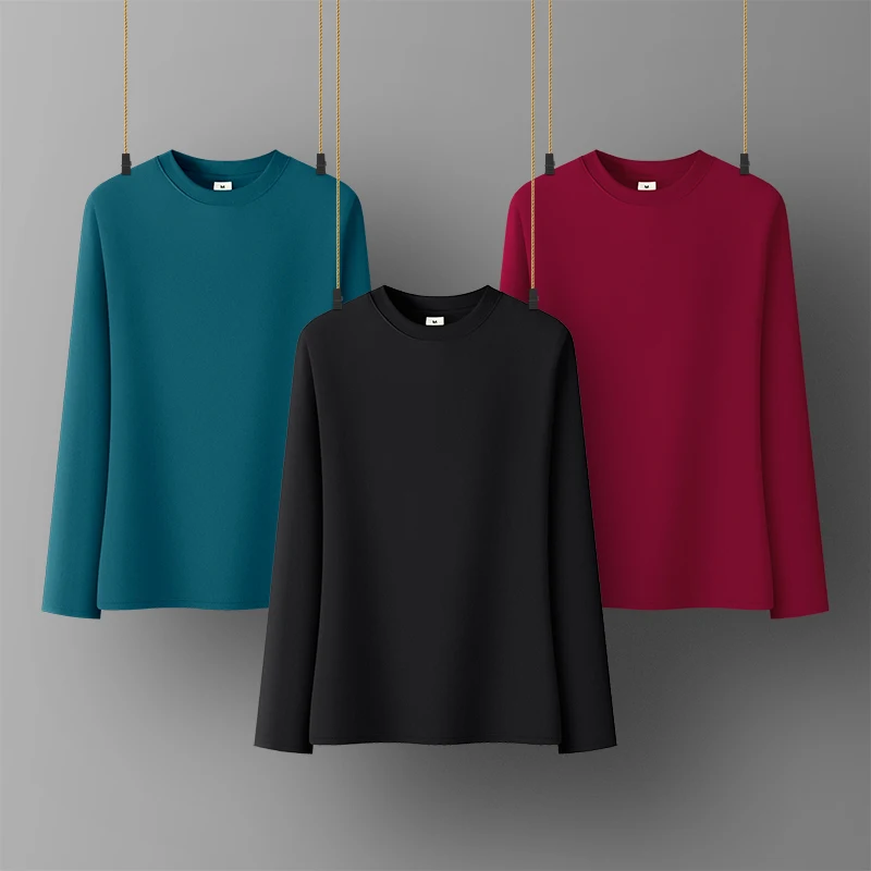 Basis Leven Women Cotton T-shirt Long Sleeve Turtleneck Solid color Office Lady Top All Match Women Basic T-shirts
Basis Leven Women Cotton T-shirt Long Sleeve Turtleneck Solid color Office Lady Top All Match Women Basic T-shirts