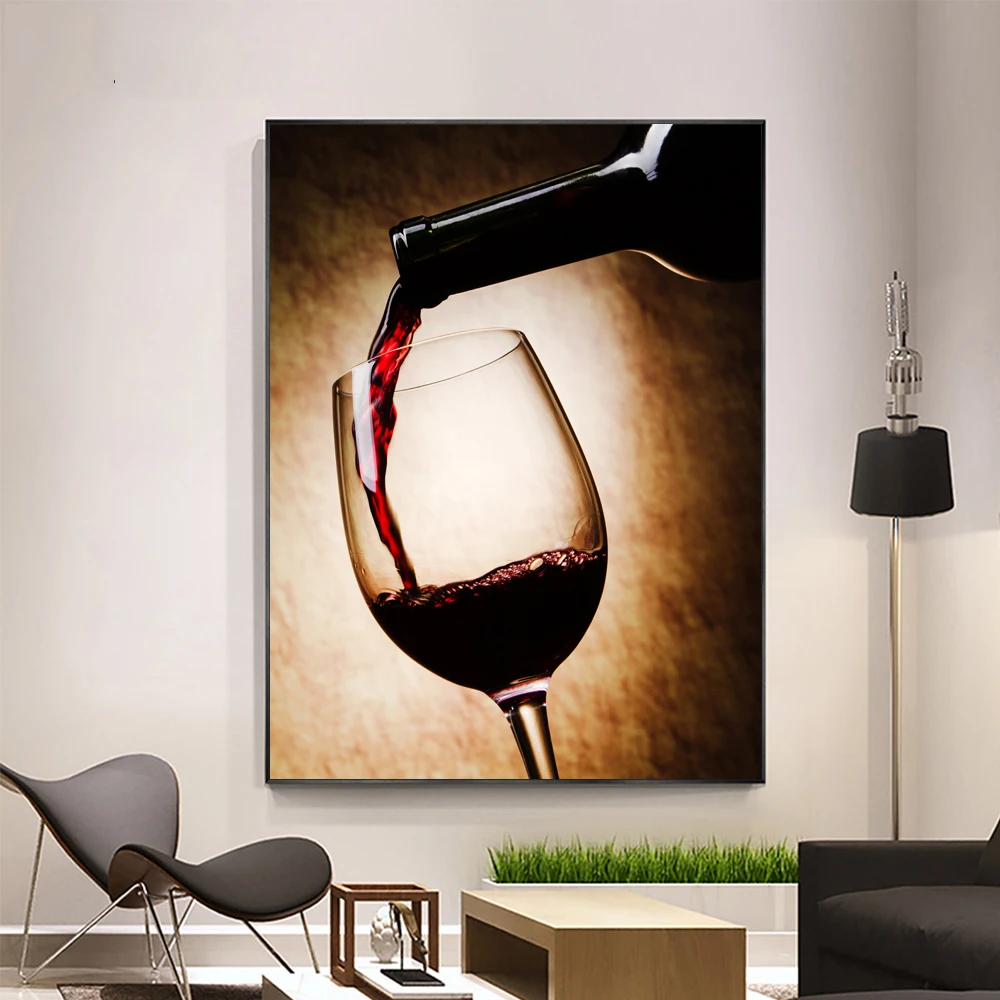 Red Wine Glass Print Poster Modern Canvas Art Painting Bar Restaurant Kitchen Wall Decoration Dining Living Room Interior Decor
Red Wine Glass Print Poster Modern Canvas Art Painting Bar Restaurant Kitchen Wall Decoration Dining Living Room Interior Decor