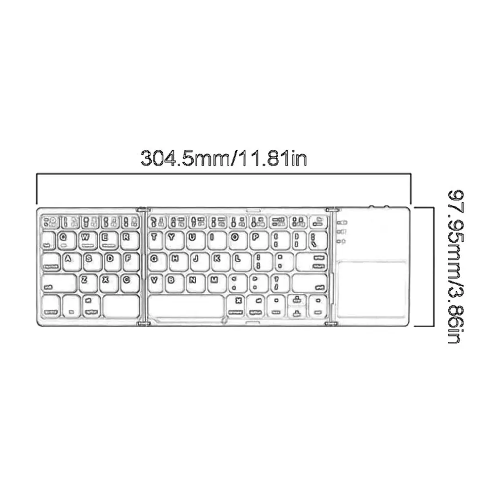 Mini Folding Touch Mouse Keyboard Wireless Bluetooth Keyboard With Touchpad For Laptops Tablet Pc ipad Android ios Mobile Phones
Mini Folding Touch Mouse Keyboard Wireless Bluetooth Keyboard With Touchpad For Laptops Tablet Pc ipad Android ios Mobile Phones