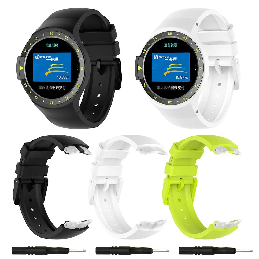 New set of silicone replacement strap bracelet for Ticwatch S Smartwatch-Knight with tools
New set of silicone replacement strap bracelet for Ticwatch S Smartwatch-Knight with tools
