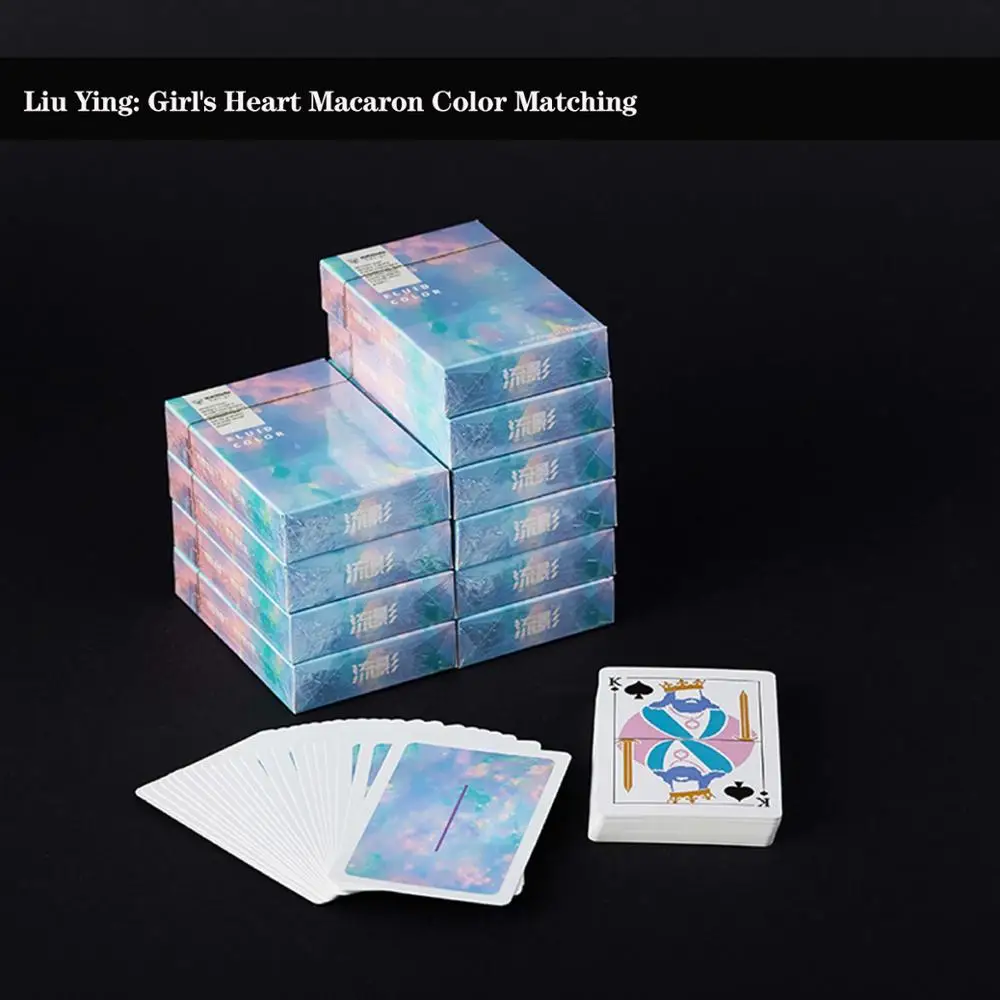 Игральные карты для покера Min Luo Liuying креативный дизайн колода карт с белым